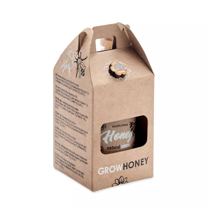 DAUBER Wilde bloemenhoning pot set