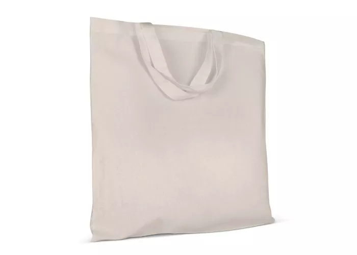 Schoudertas katoen OEKO-TEX® 140g/m² 38x42cm korte handgreep
