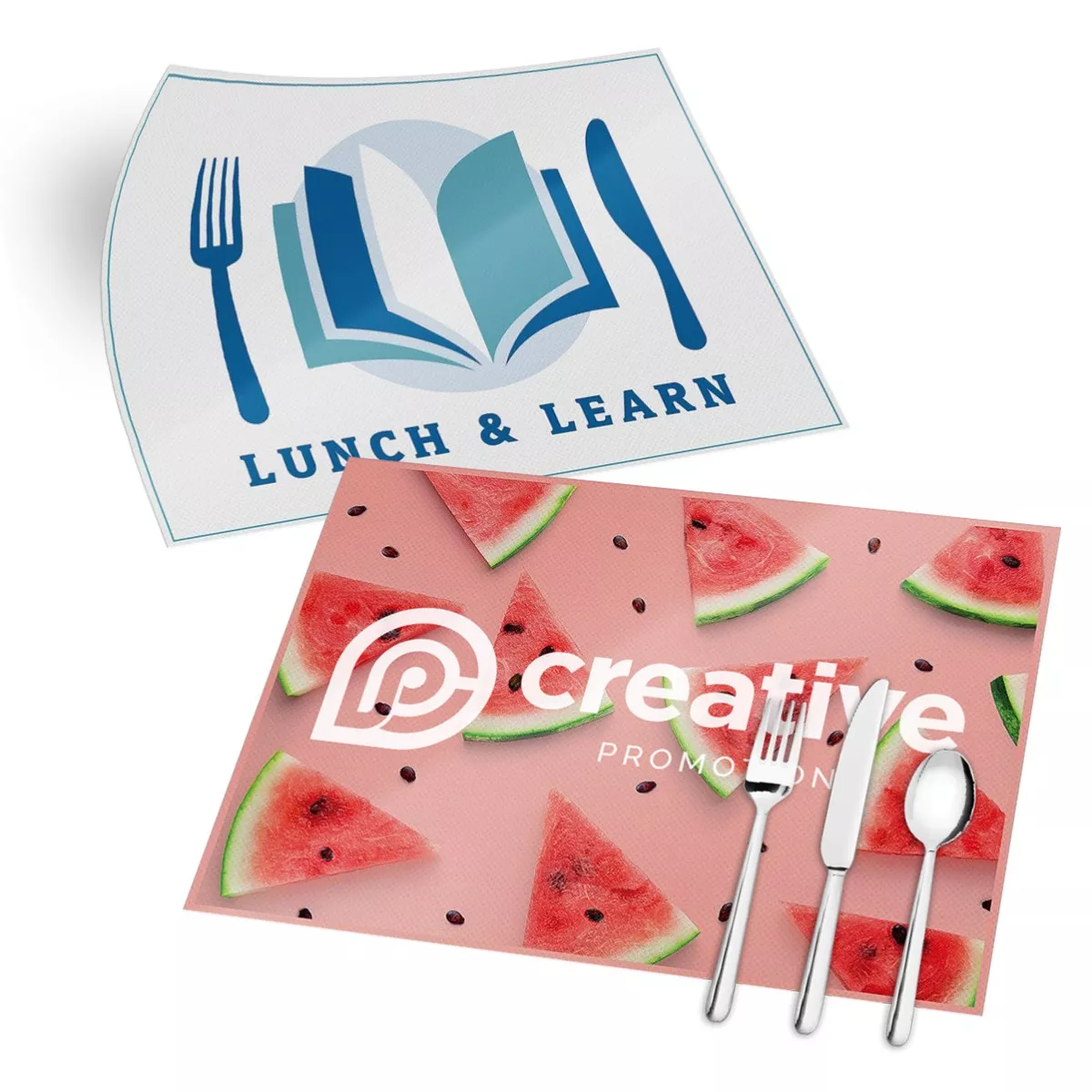 Placemats bedrukken van PVC (set van 6)