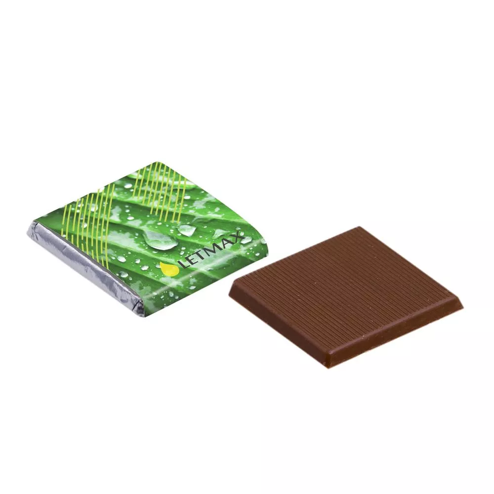 Vierkante napolitain van melk chocolade (vanaf 5.070 stuks)