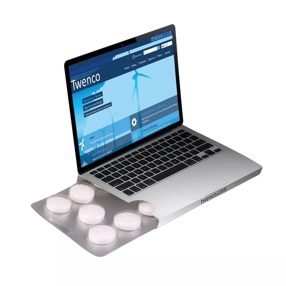 Sleeve met flap en blister met 10 Compli'mints