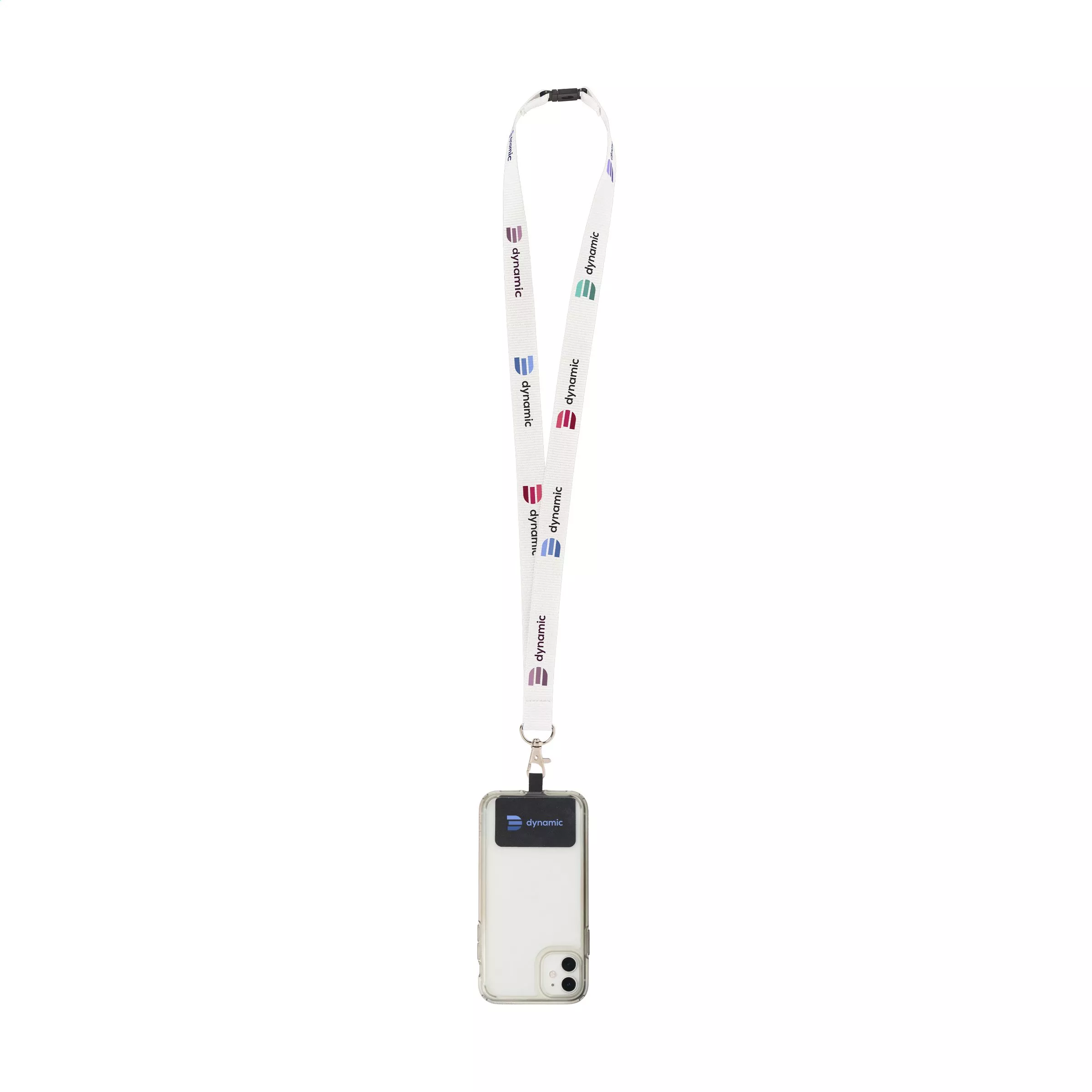 Lanyard Sublimatie Safety RPET 2 cm met Patch keycord