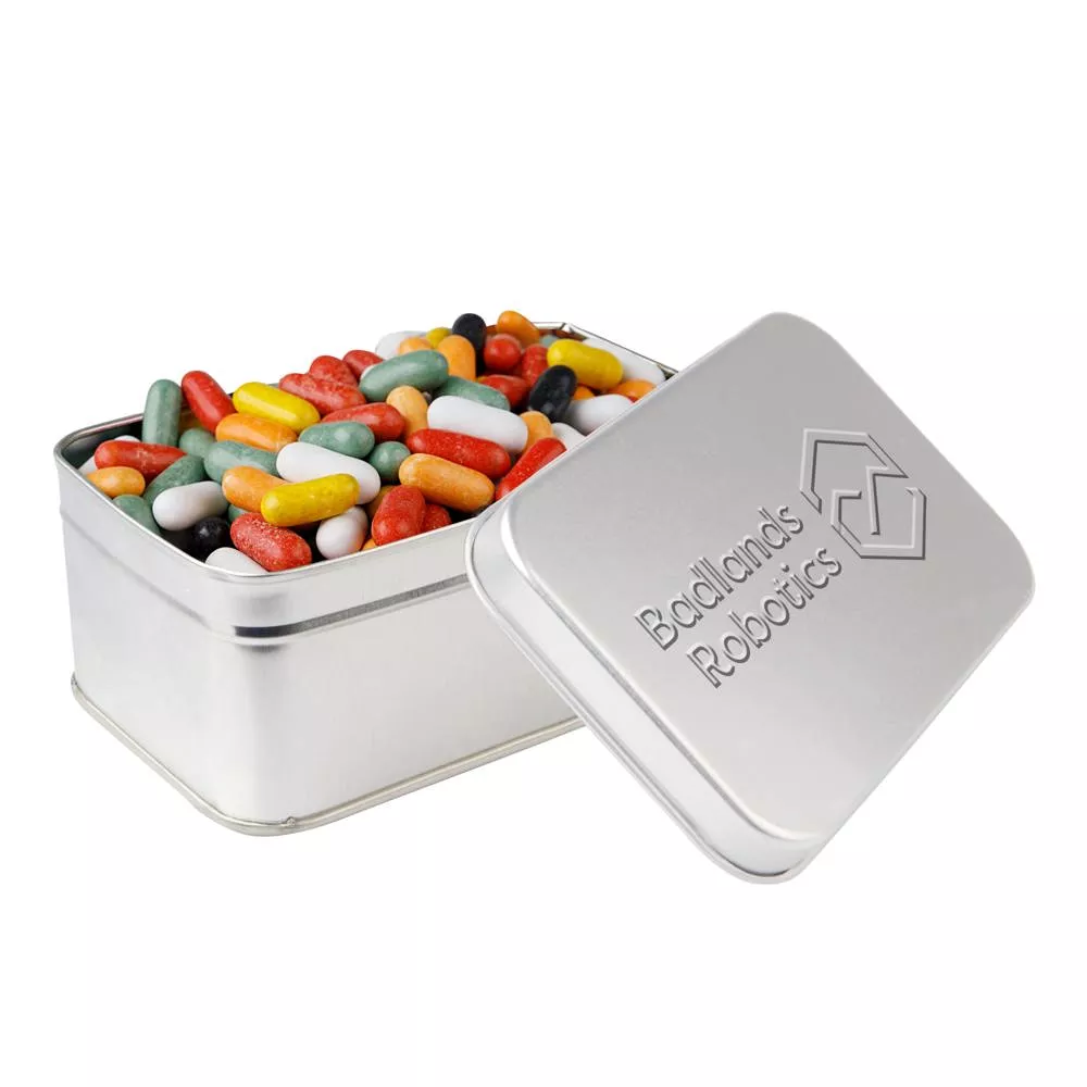 Rechthoekig blik met embossing