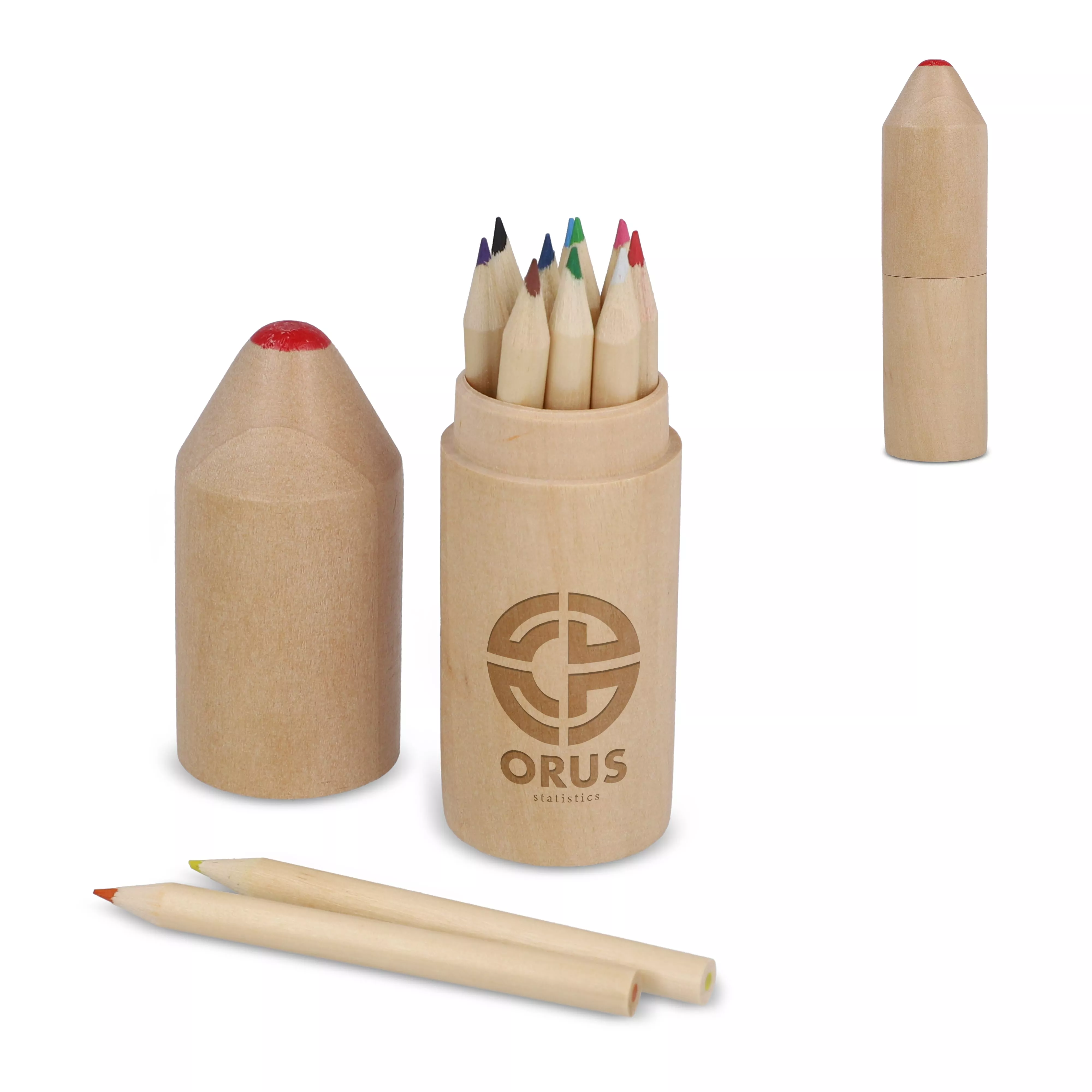 Premium houten kleurpotlodenset