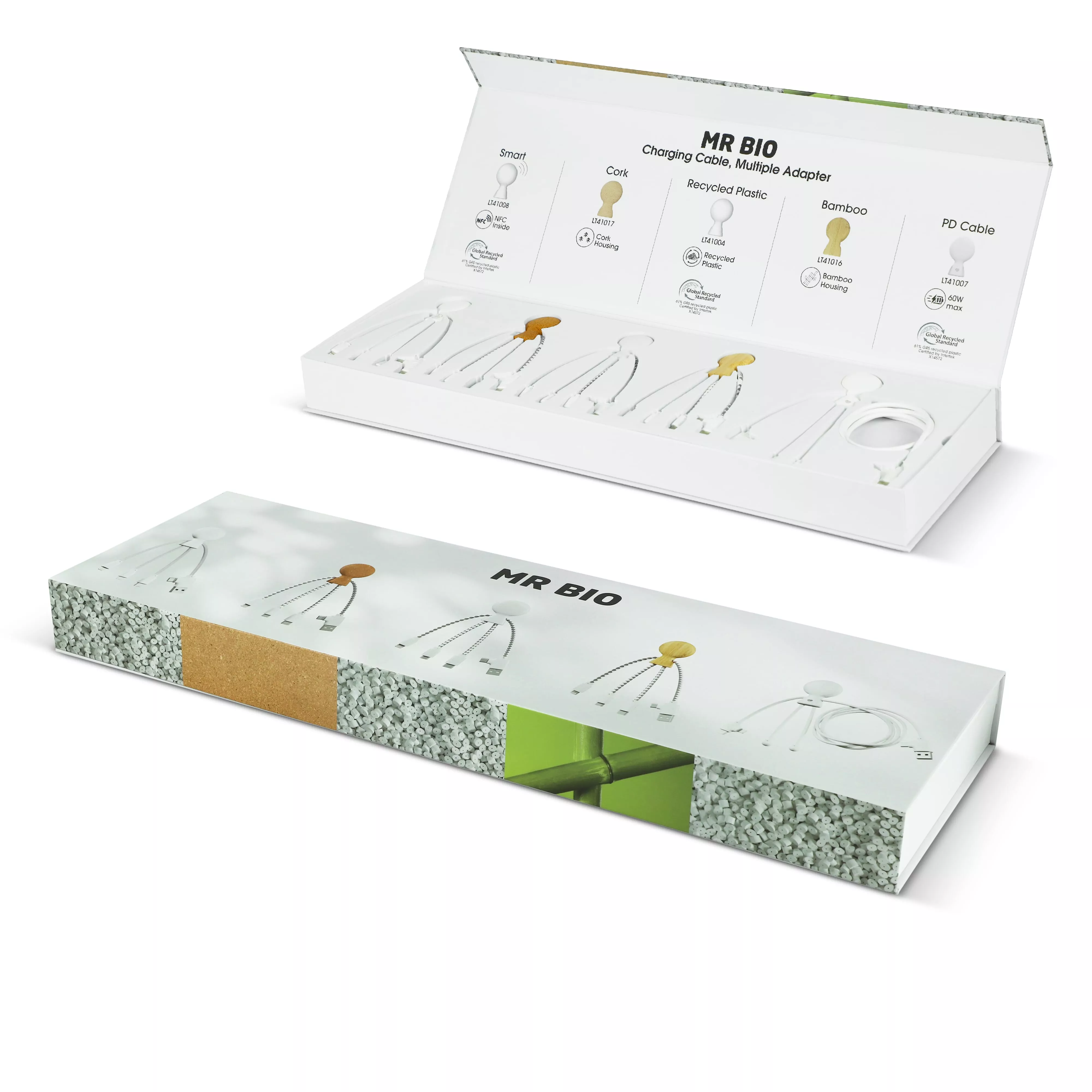 Mr. Bio Charging cable Variatie Presentatiedoos