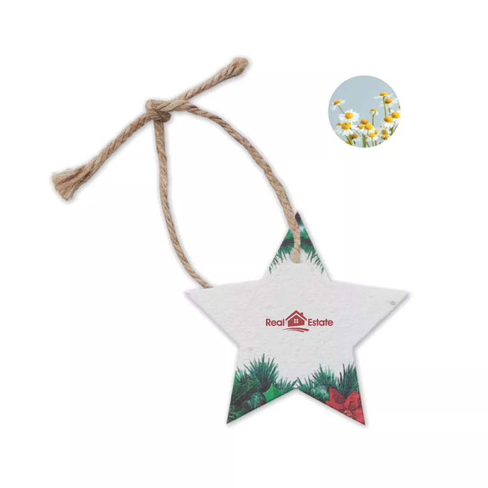 STARSEED Zaadpapier kerstornament
