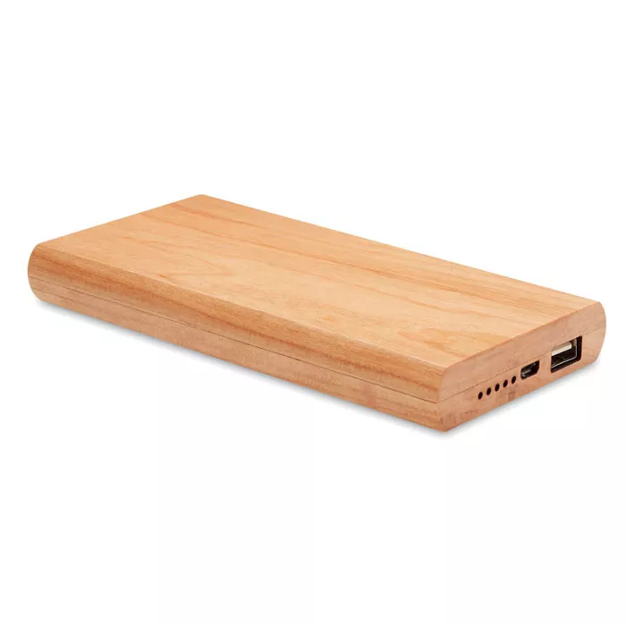 ARENAPOWER Powerbank bamboe 4000 mAh