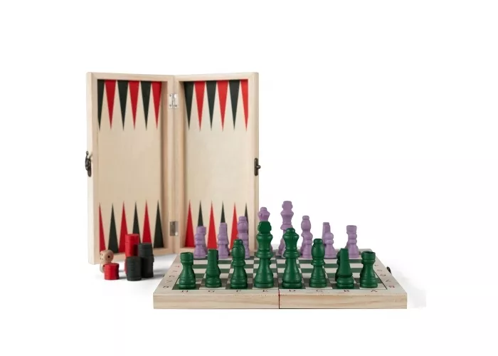 Byon Schaak/Backgammon spel Beth