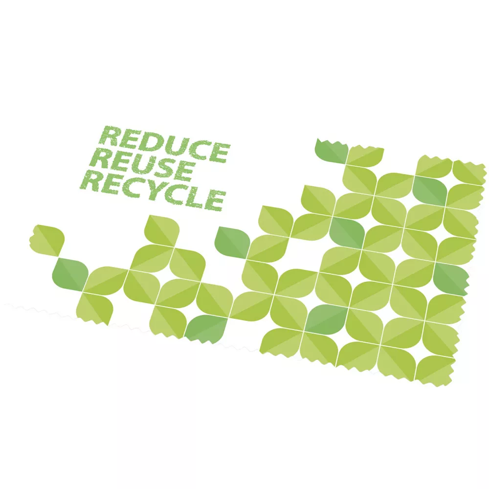 Caro gerecycled PET klein schoonmaakdoekje