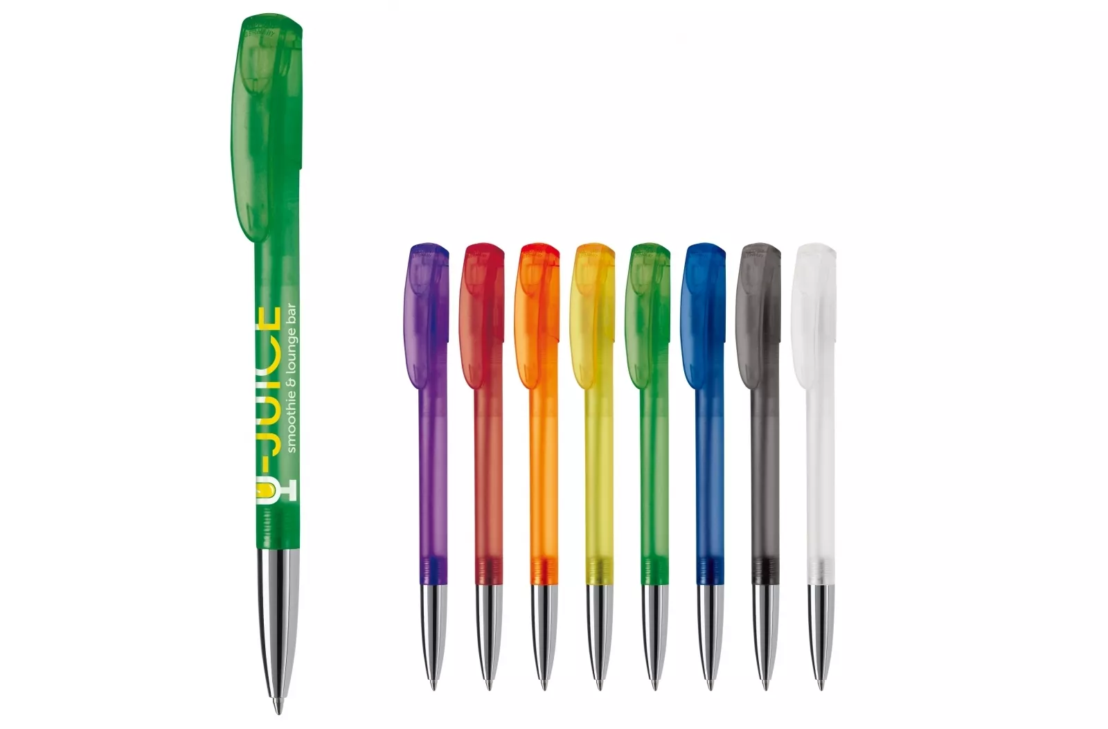 Balpen Deniro metalen tip frosty