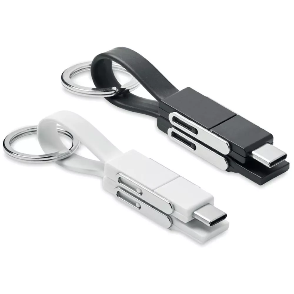 KEY C Sleutelhanger met 4 in 1 kabel