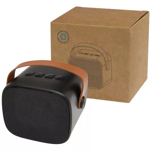 Diya 3W draadloze speaker van gerecycled plastic