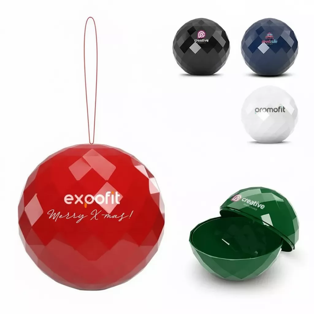 Vulbare Kerstbal Geometrisch