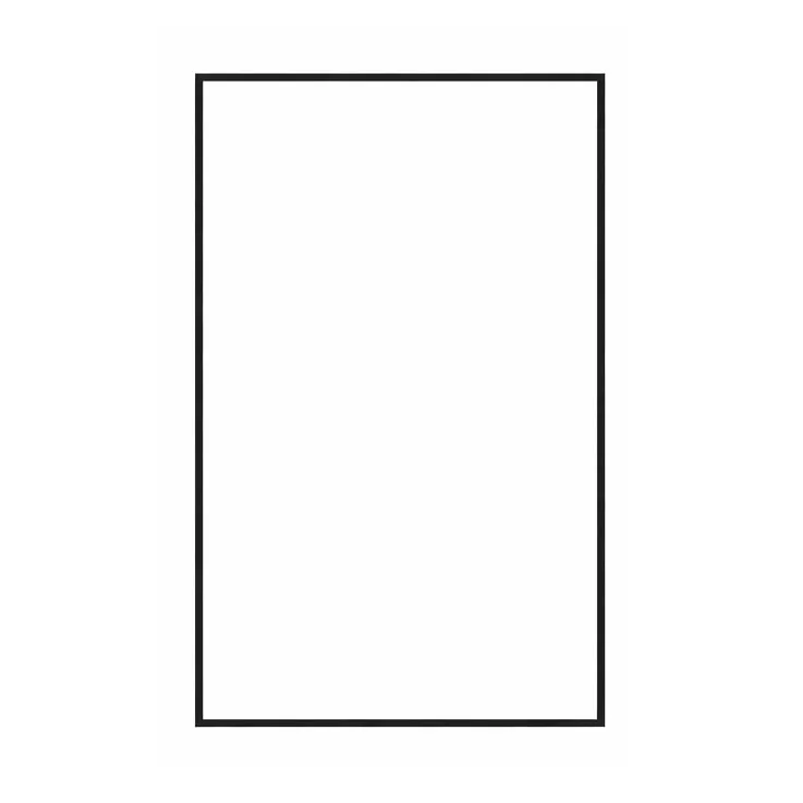 Staand: 55 x 85 mm (bxh)