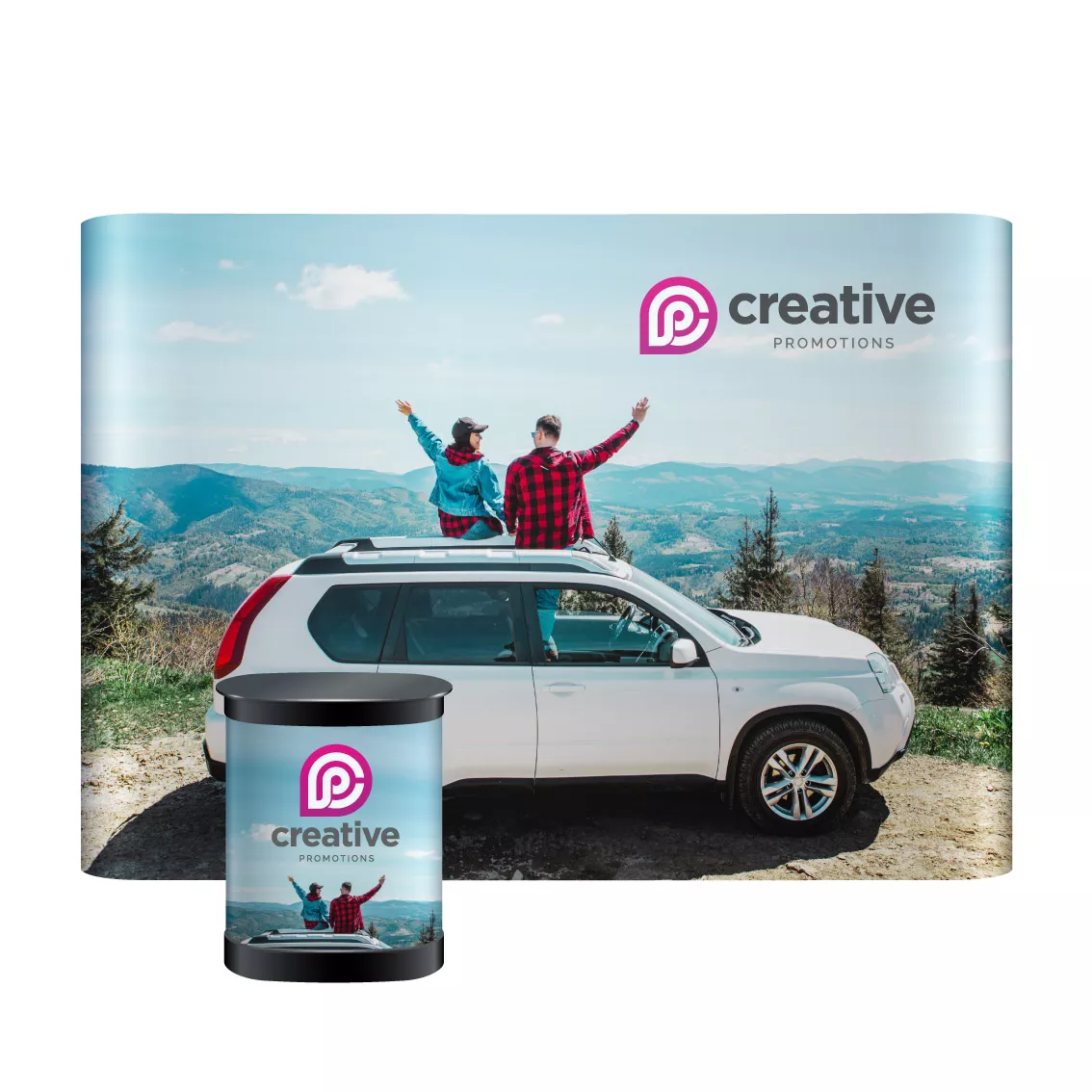 Pop-Up Display PRO 4x3 Straight