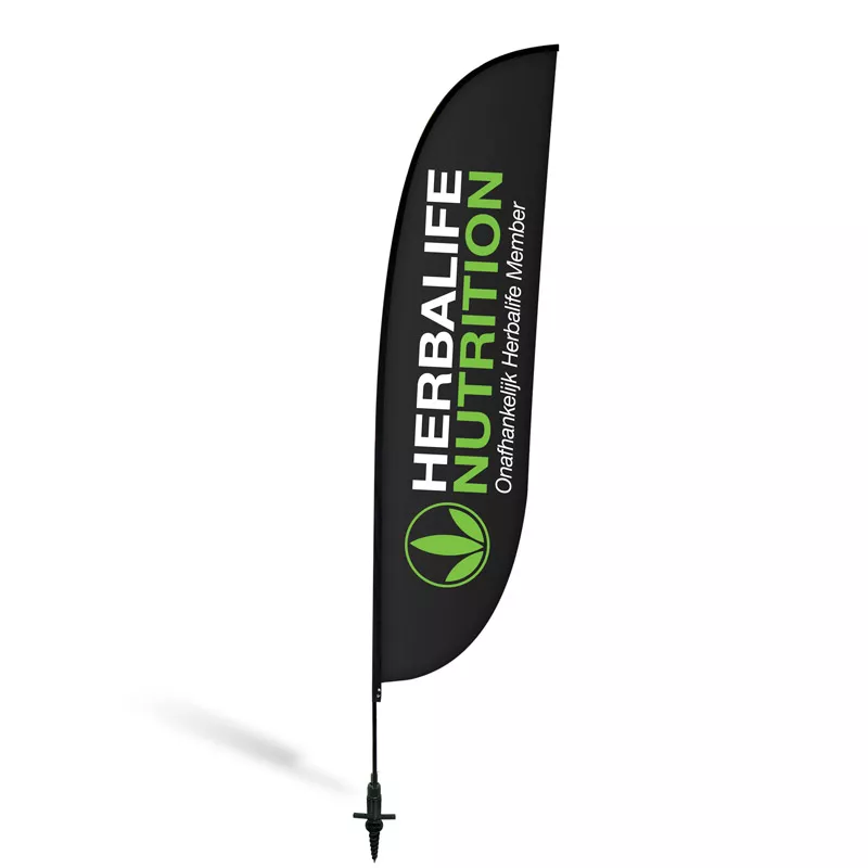 Beachflag Herbalife Nutrition Black