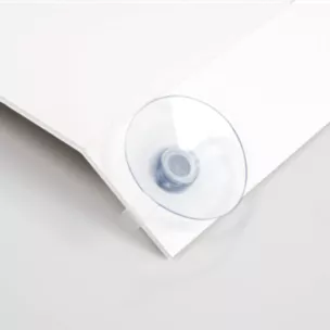 Insnijden, boorgaten + 4 zuignappen