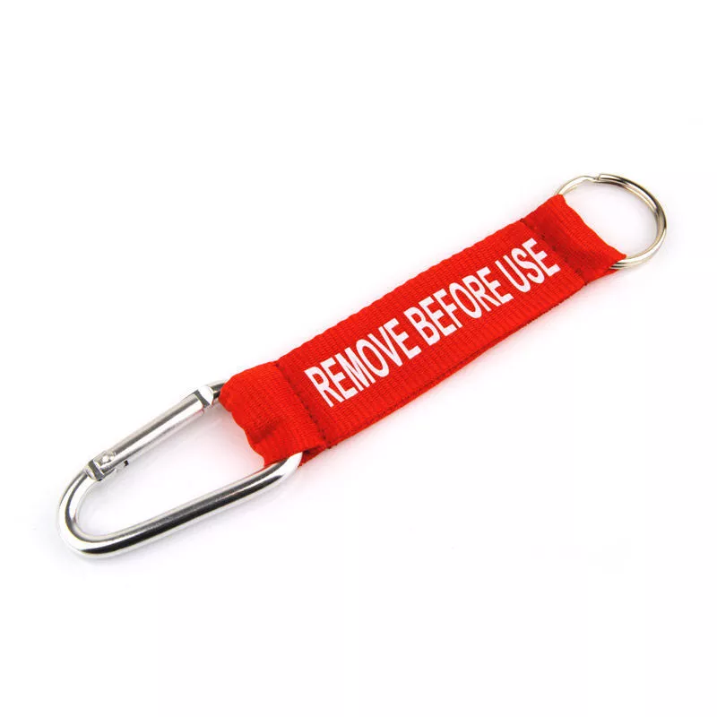 Sleutelring en karabijnhaak