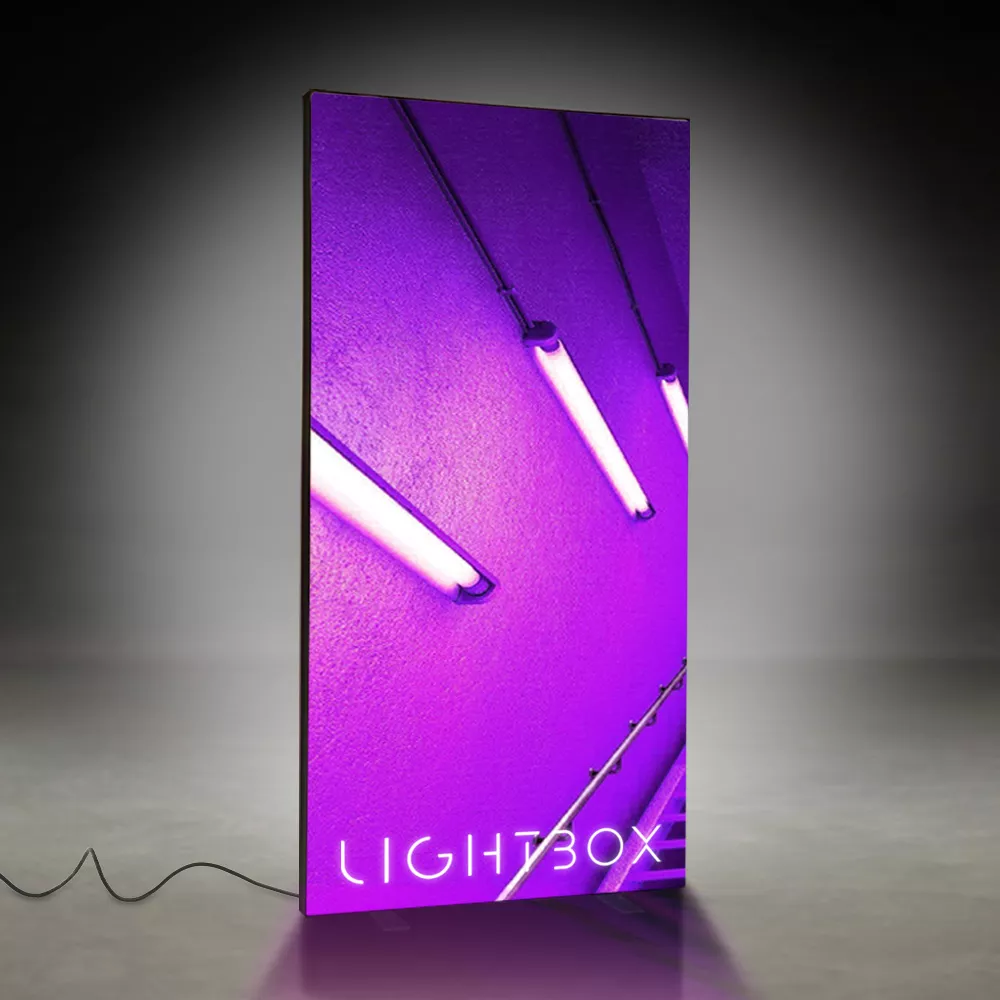 Lightbox LED Banner Black