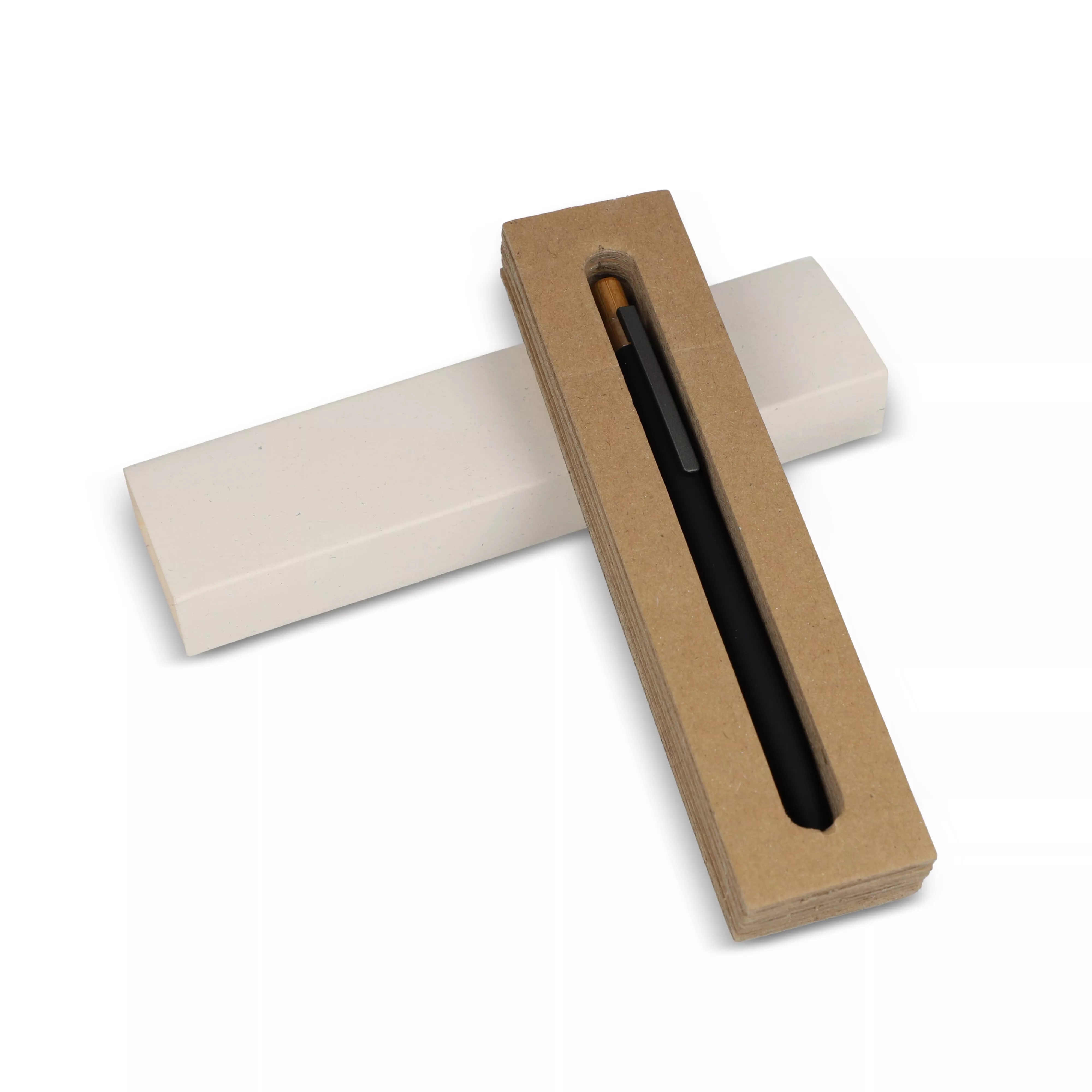 Pendoos van gerecyclede melkpakken, 1 pen