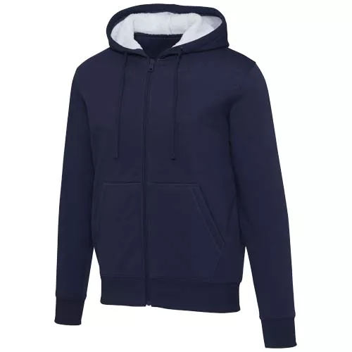 Natron sherpahoodie met volledige rits