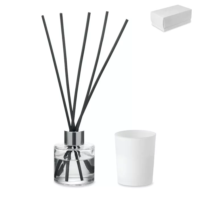 KALOMA SET Vanille diffuser & kaarsenset