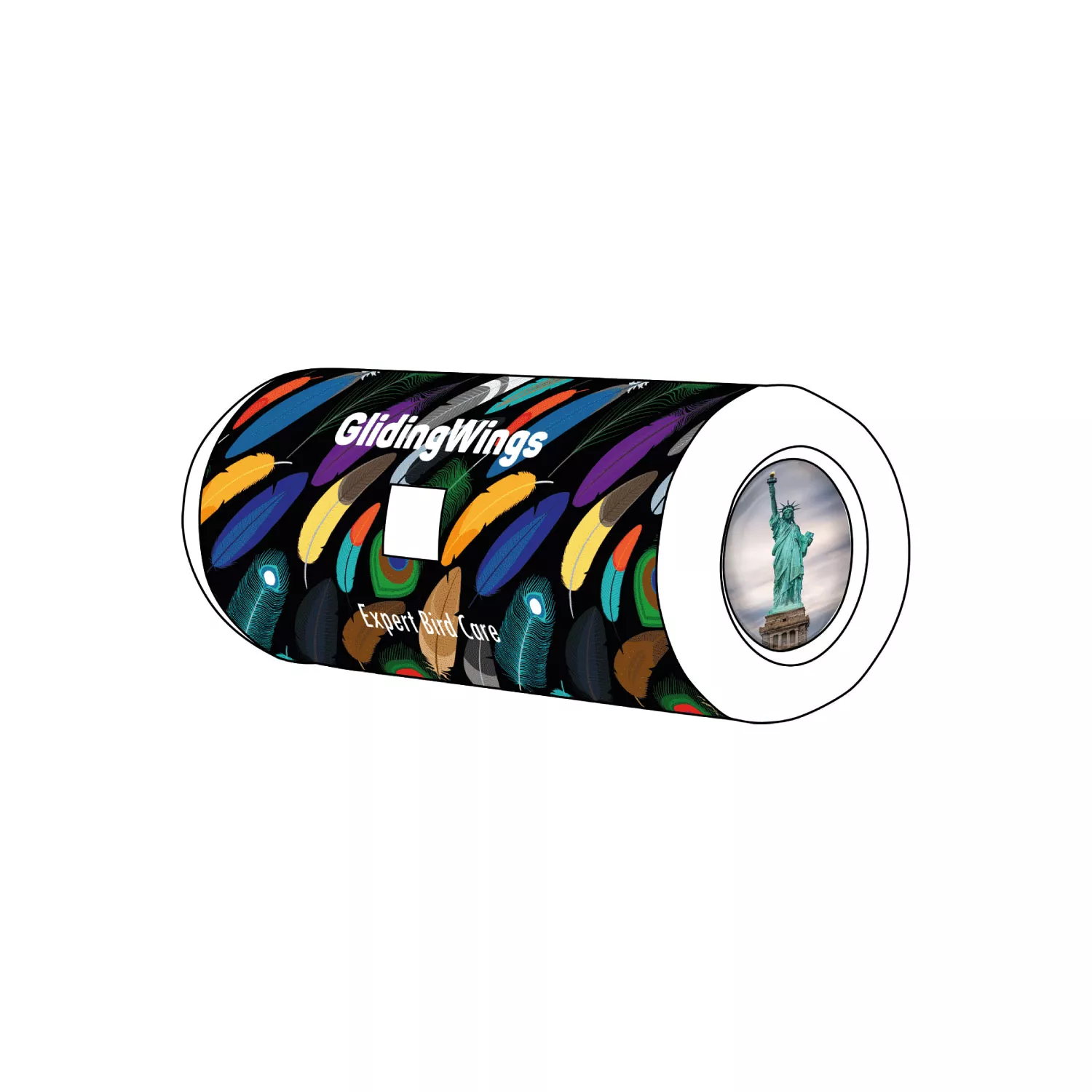 Doming + all-over print