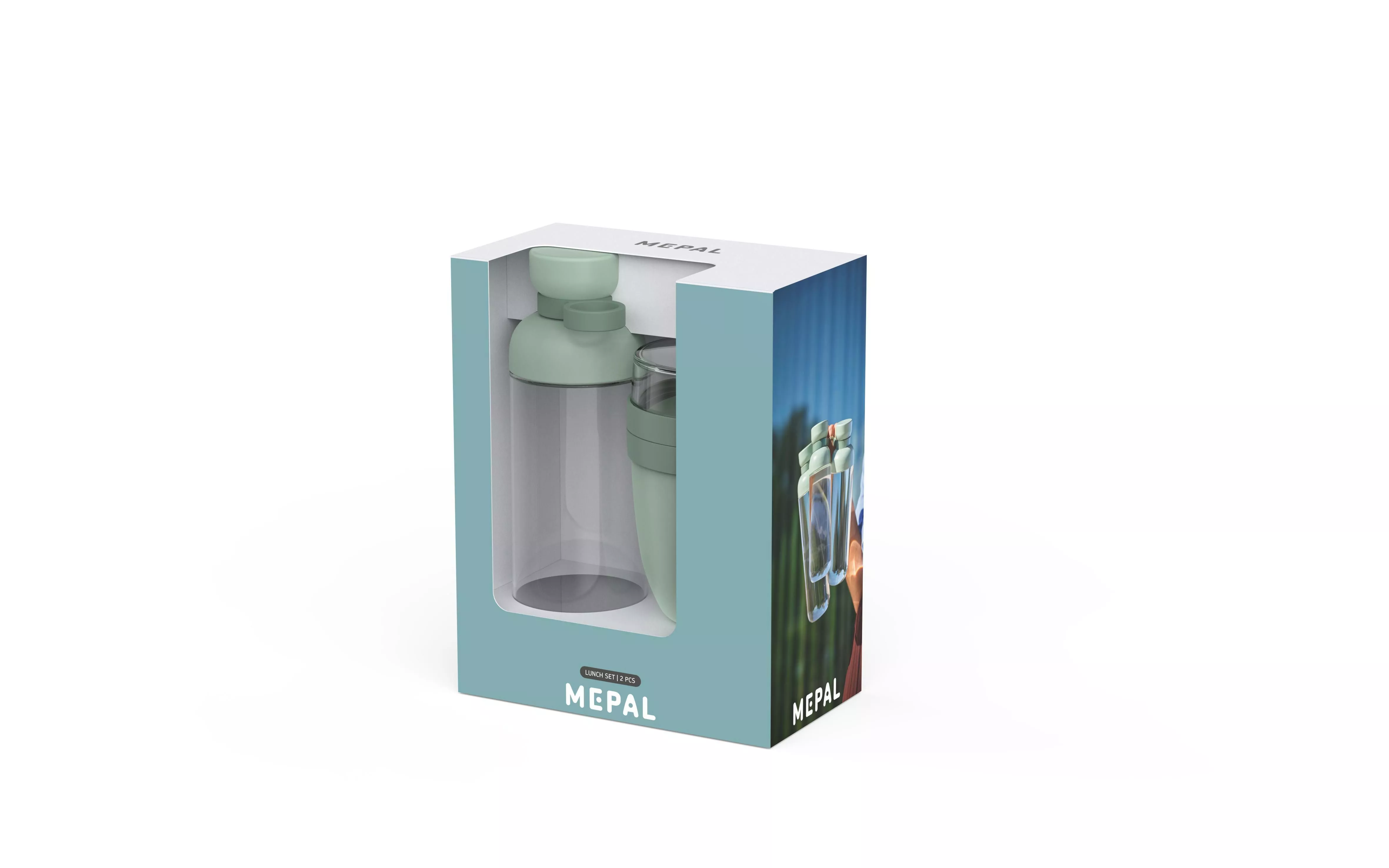 Mepal Lunchset - Lunchpot Vita & Water Bottle Vita