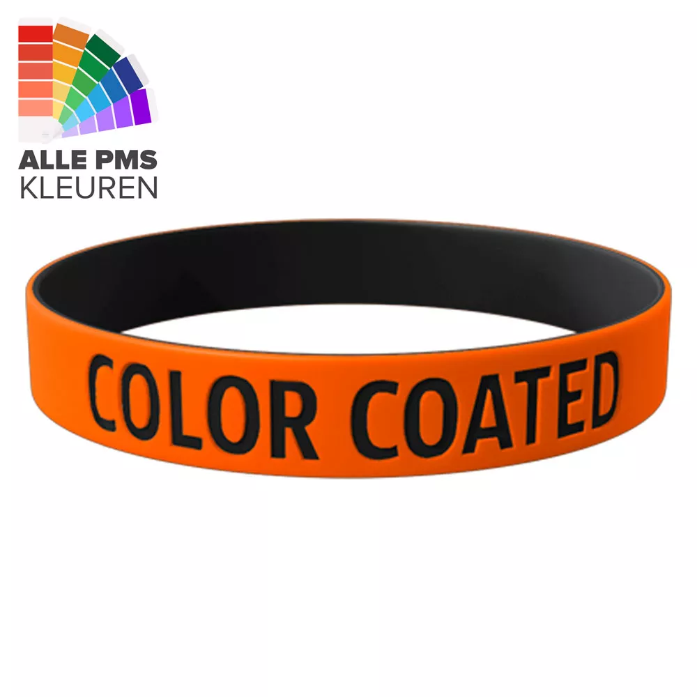 Siliconen Polsbandjes Color Coated