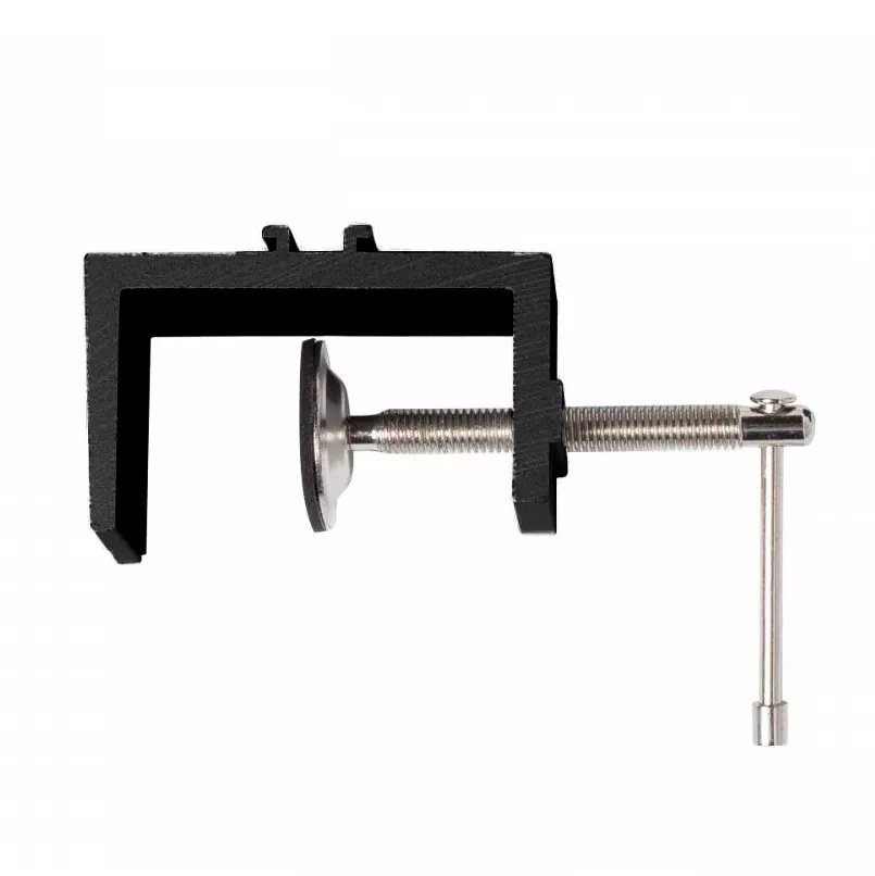 Lamp connector wandklem zwart