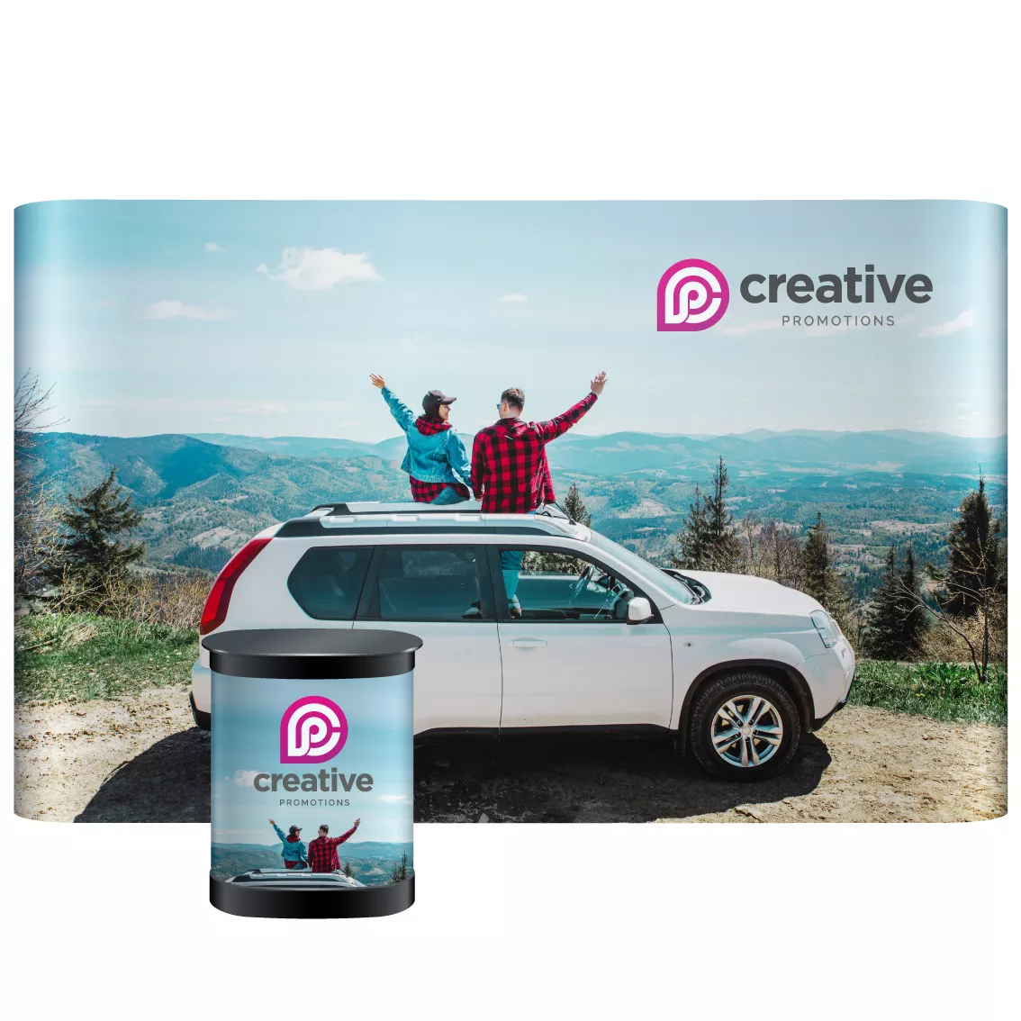 Pop-Up Display PRO 5x3 Straight