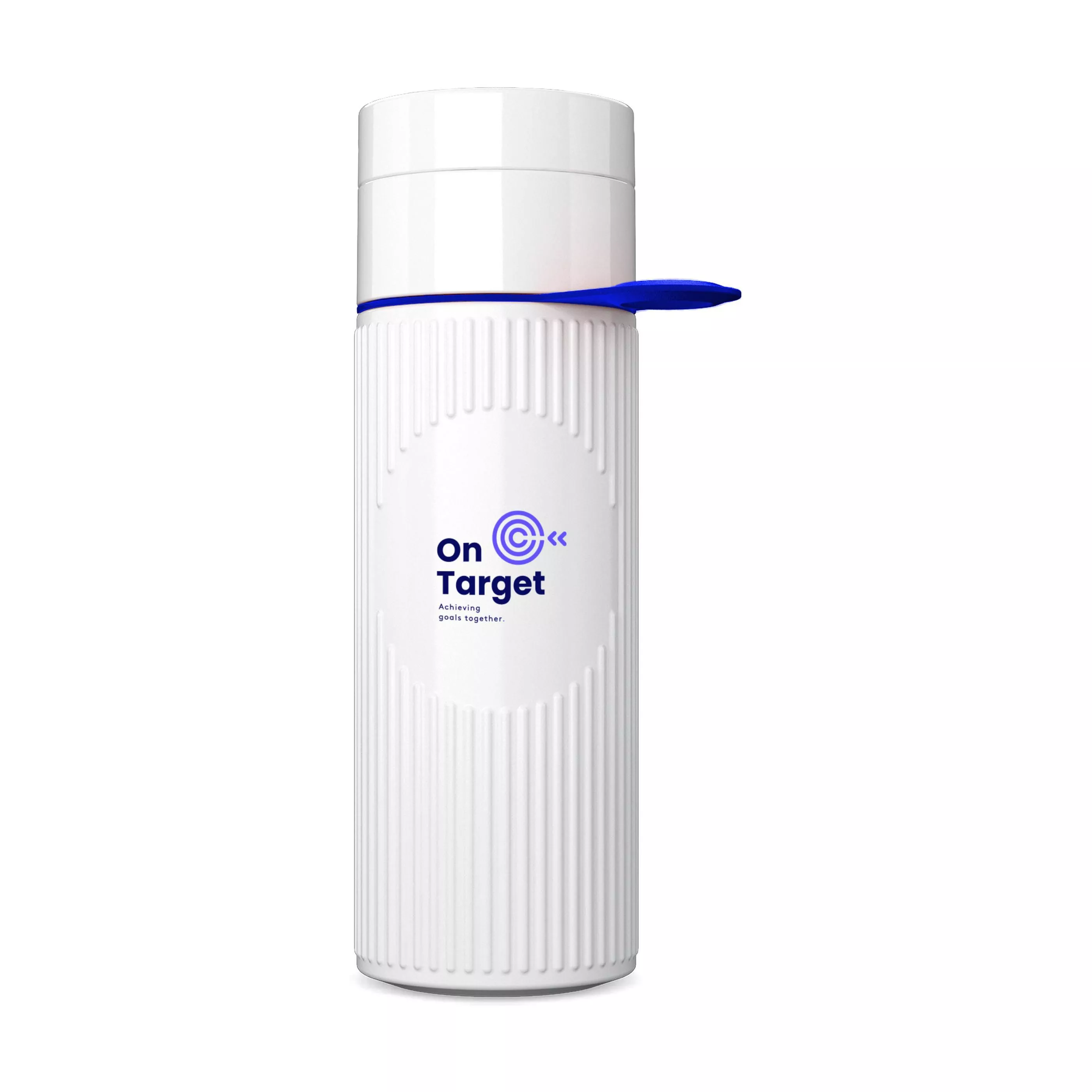 Wit/donkerblauw - row4