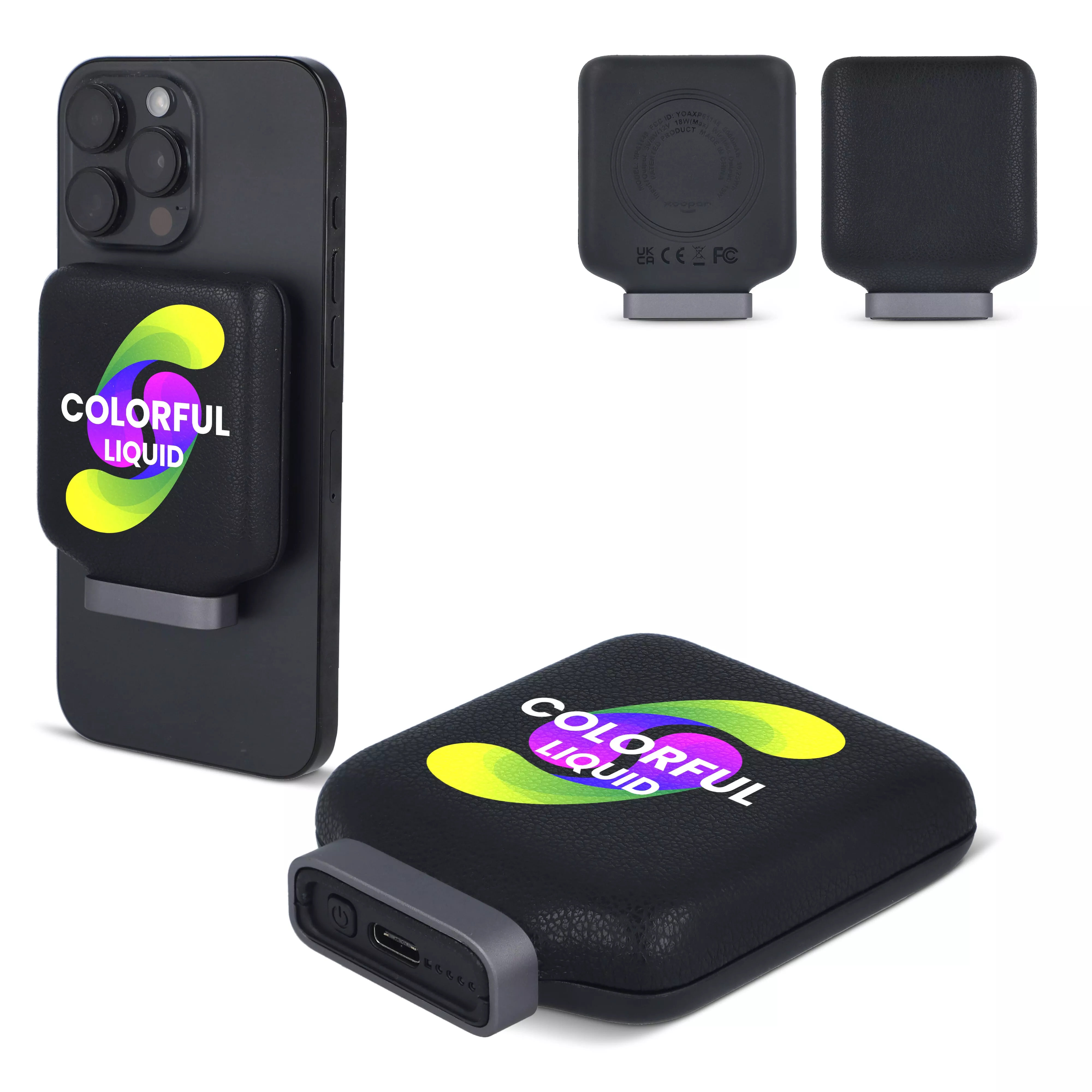 4026 - Xoopar Ine Oda Draadloze Powerbank Geschikt voor MagSafe 5000 mAh