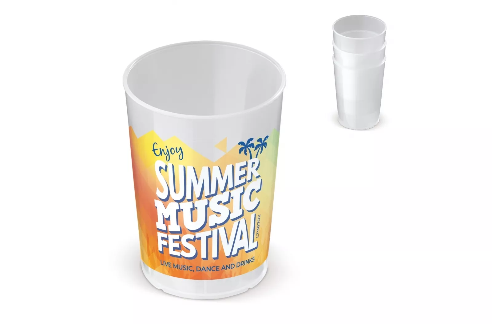 Ecologische cup PP 250ml