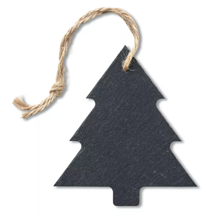 SLATETREE Kerstboom hanger van leisteen