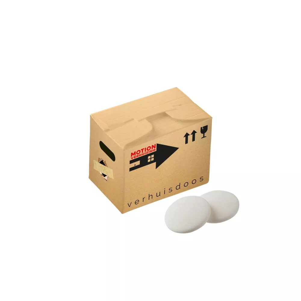Verhuisdoosje met pepermunt