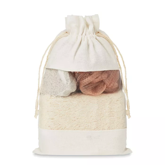 CUIDA SET Badset in katoenen pouch