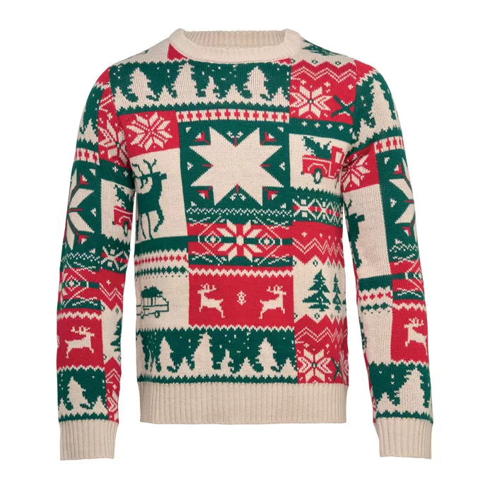 SHIMIS Gebreide kersttrui S-M