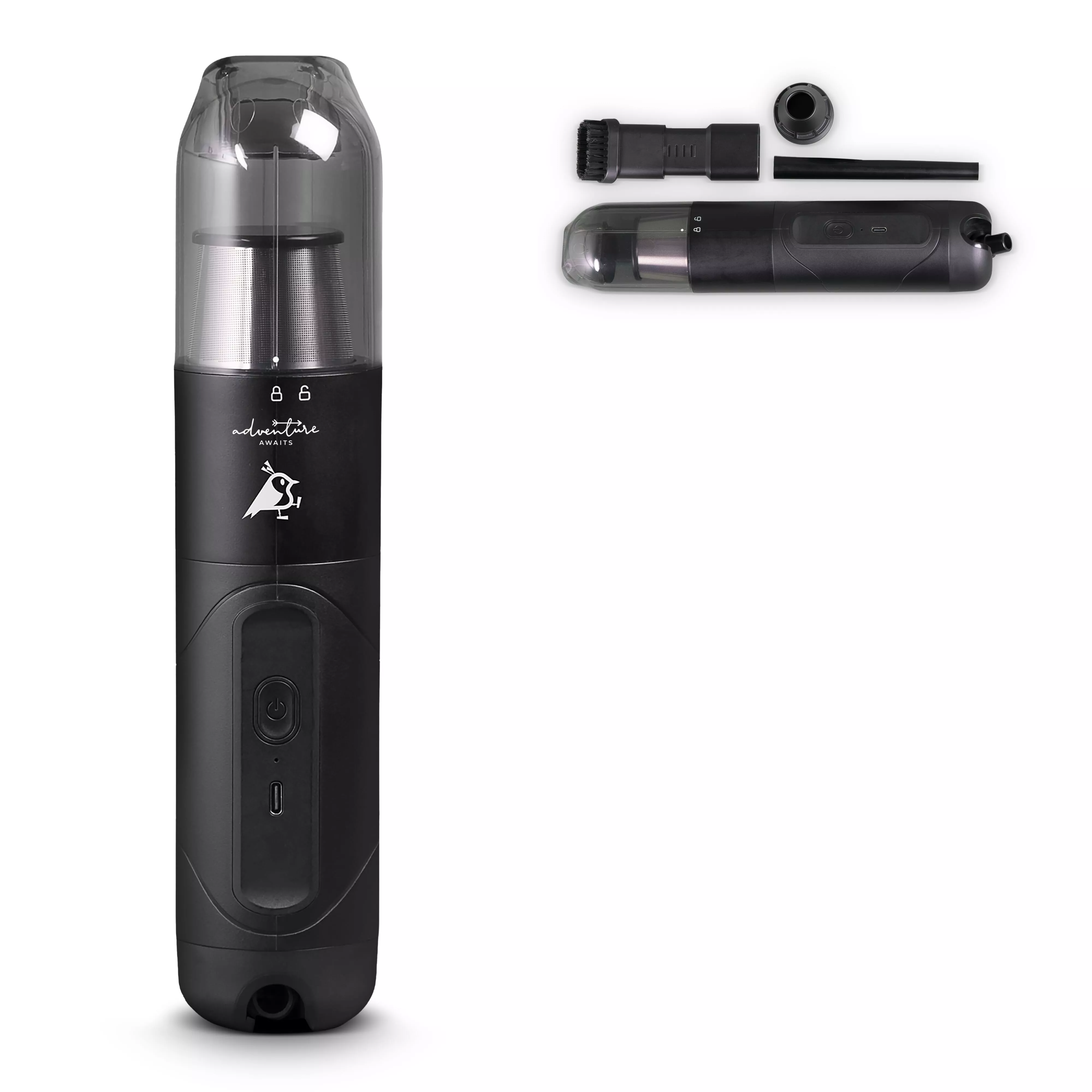 Aqiila Airbird VB1 mini-stofzuiger en -blazer