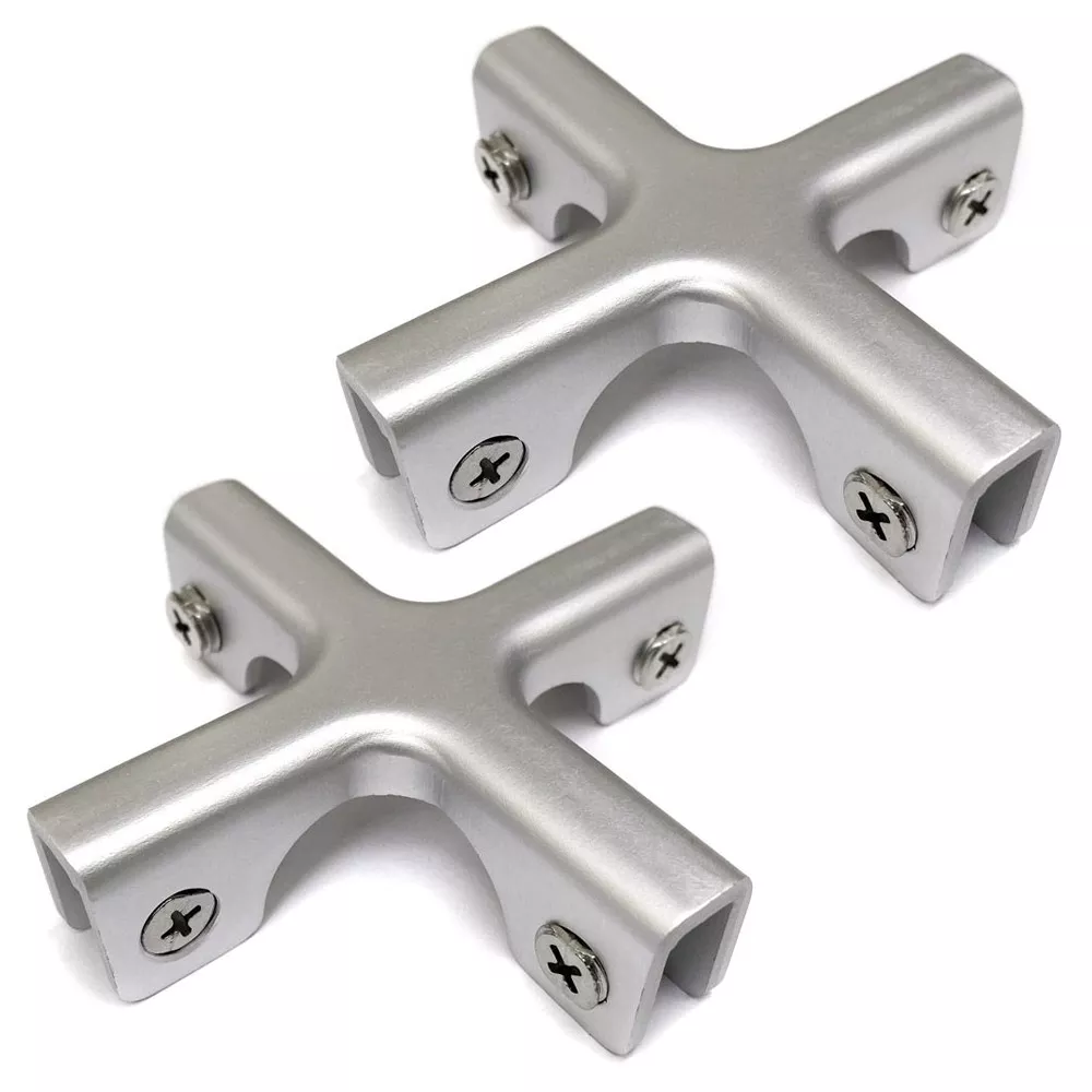 X-Hoekklem Bureauscherm (set van 2 stuks)