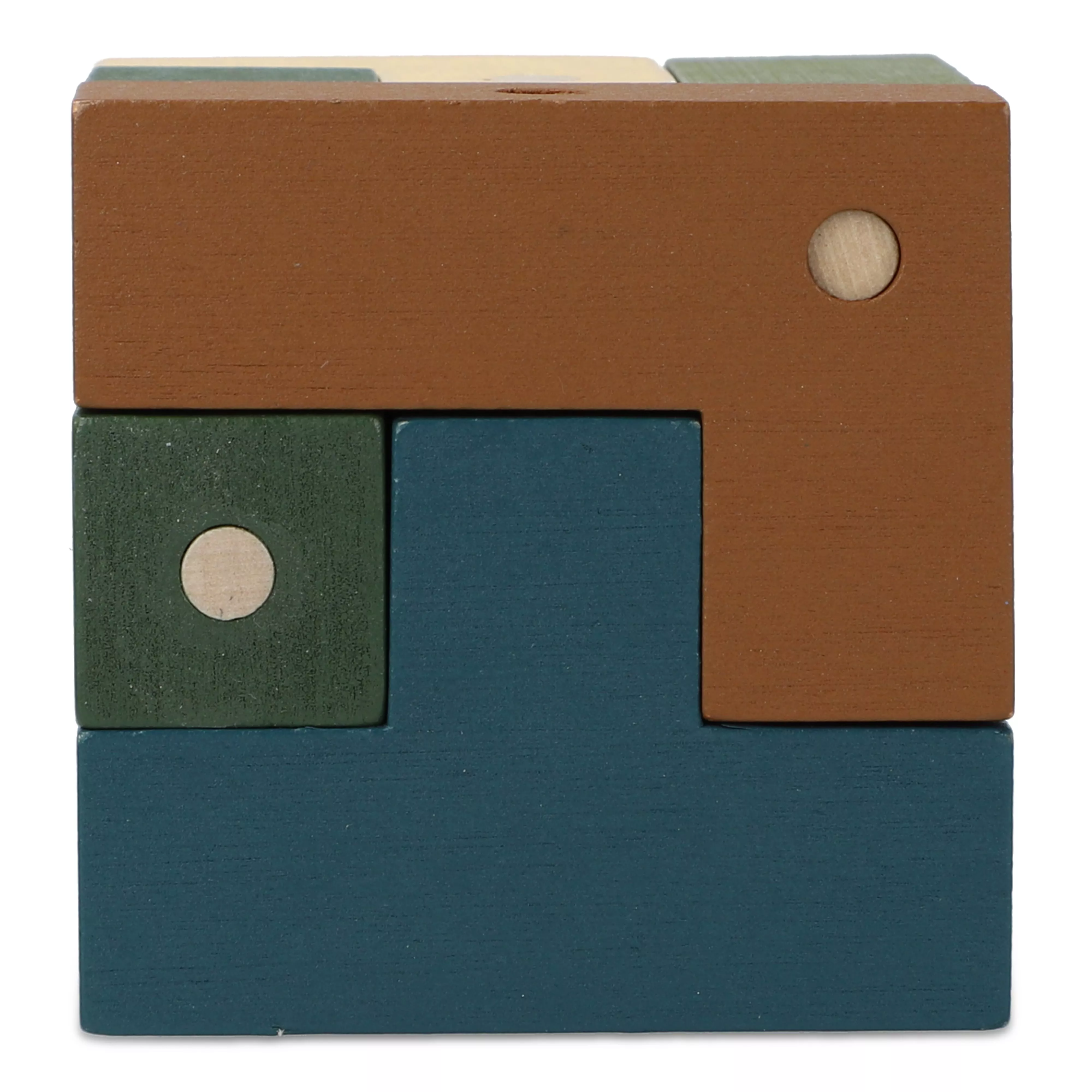 InSideOut FSC Houten Kubus think iq puzzel