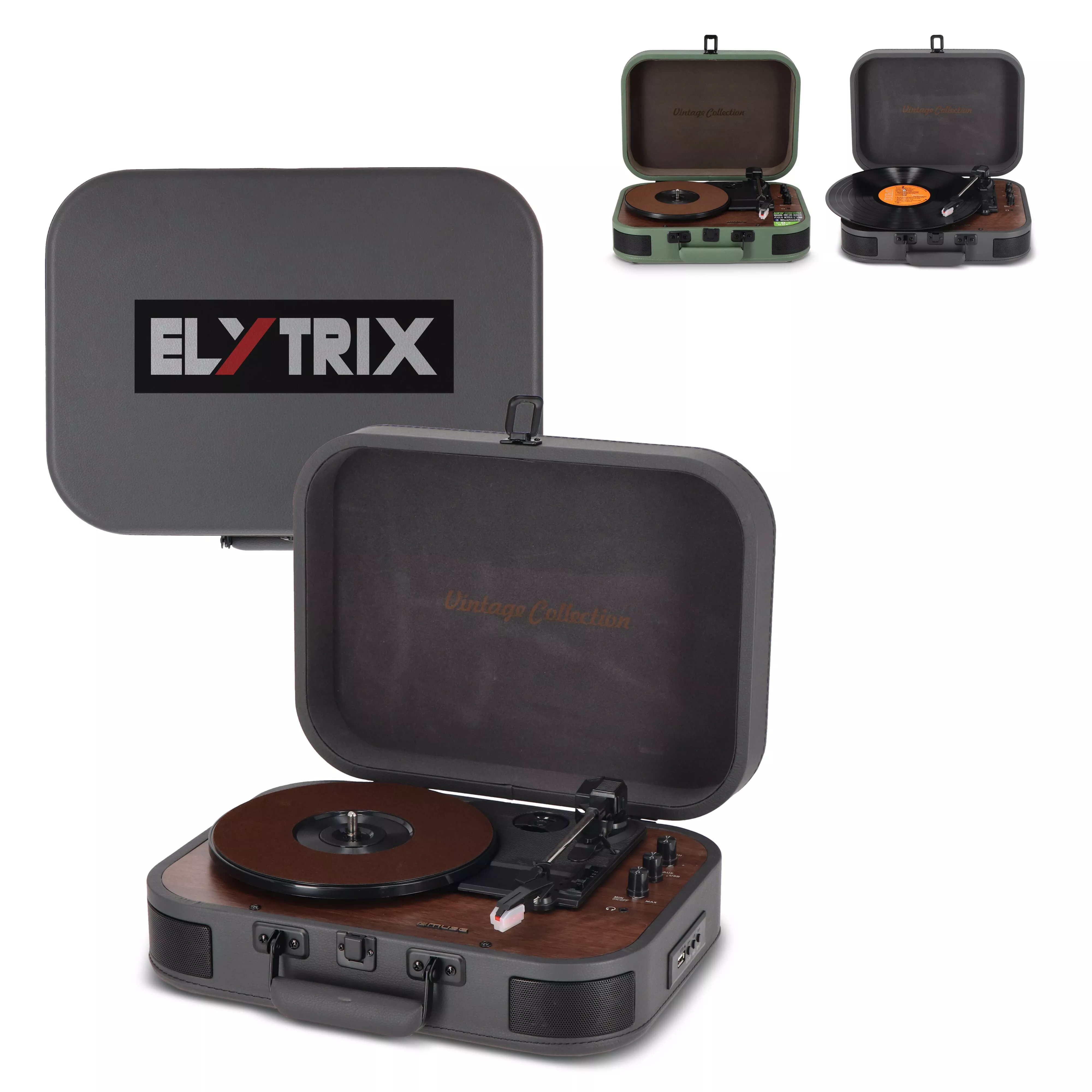 MT-207|Muse Vintage platenspeler met BT-out