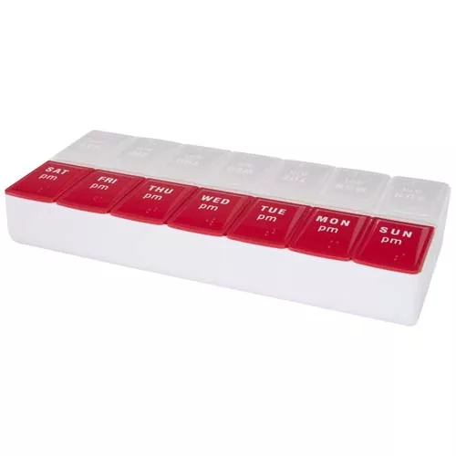 Cycle 7 daagse ochtend/avond organizer voor multivitaminen