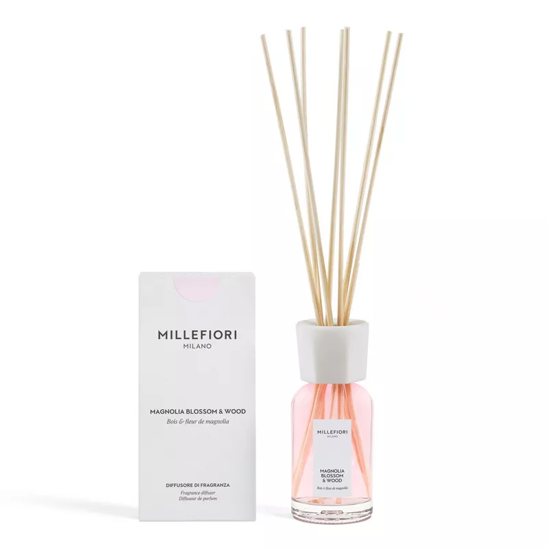 Millefiori Milano Reed Diffuser Magnolia Blossom & Wood