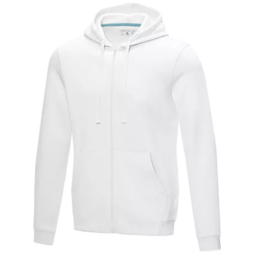 Ruby heren biologische gerecyclede hoodie met volledige rits