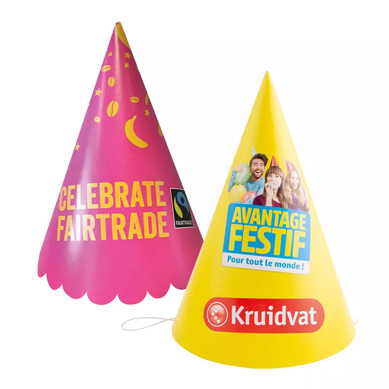 Feesthoedjes bedrukken