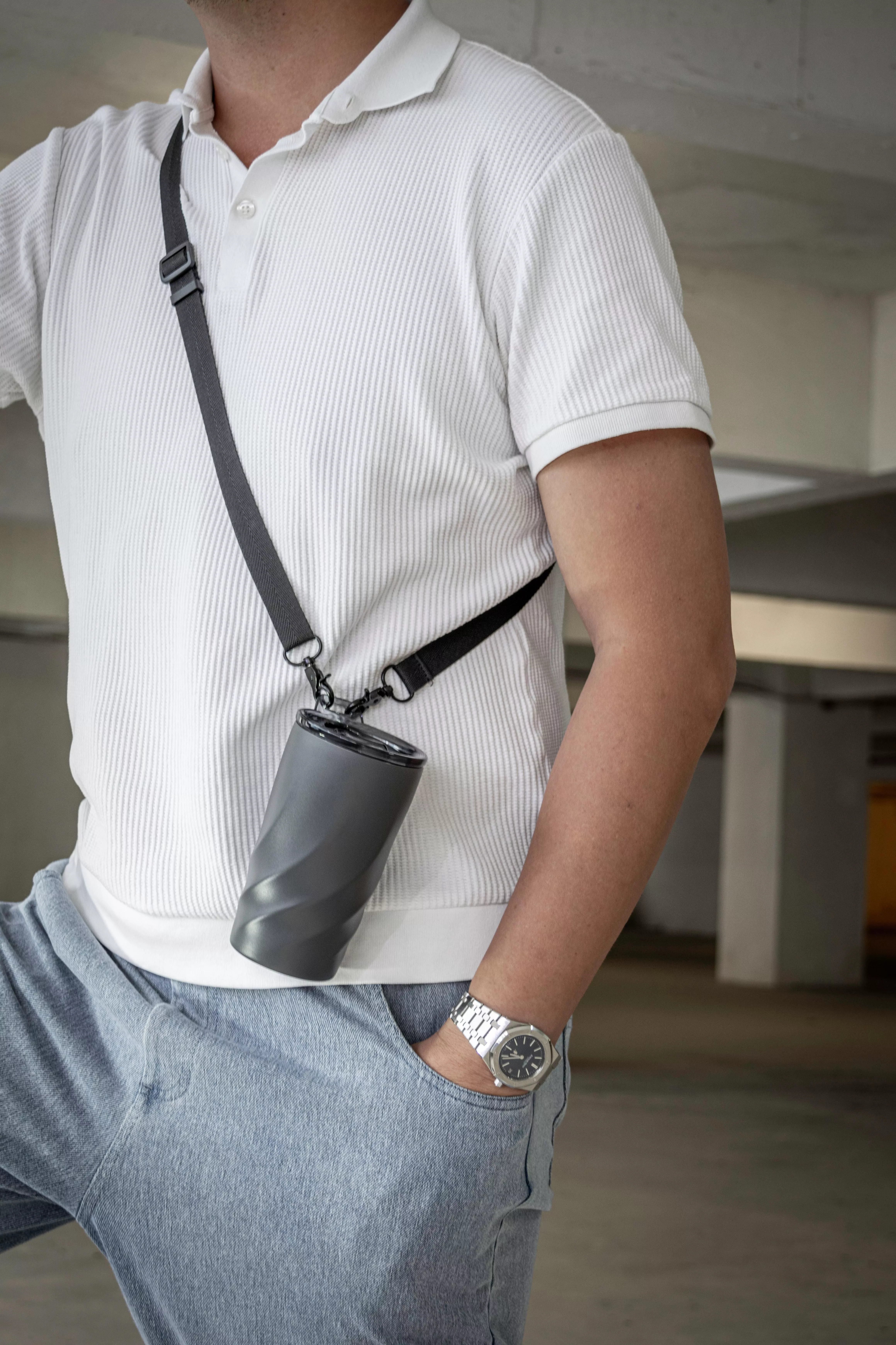 BrandCharger schoudertas Crosspack | RFID-bescherming