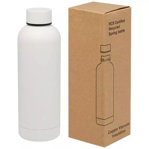 Spring 500 ml RCS-gecertificeerde gerecyclede roestvrijstalen koperen vacuümgeïsoleerde fles
