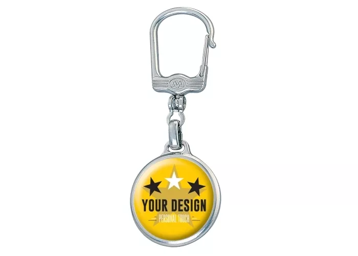 Sleutelhanger metaal 2 zijdig