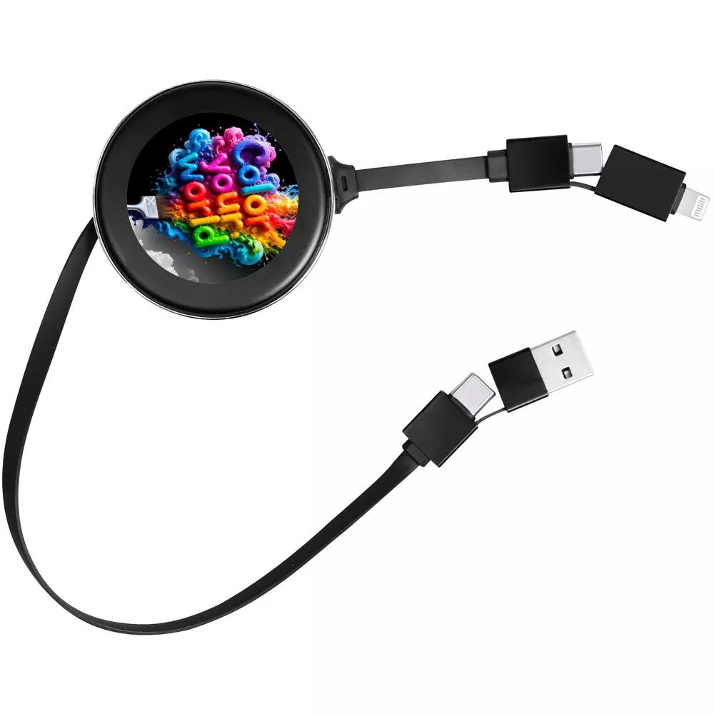 SCX.design C42 4 in 1 oprolbare kabel van 65 W 